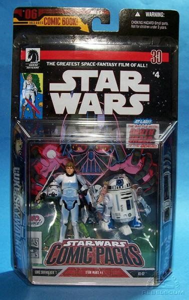 SW 30th Comic Packs - 06. Luke Skywalker & R2-D2 - précommande