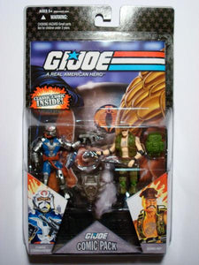 GI JOE (3,75") Comic Packs - Cobra Commander & Tripwire