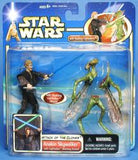 SW Saga - Anakin Skywalker with Lightsaber Slashing Action