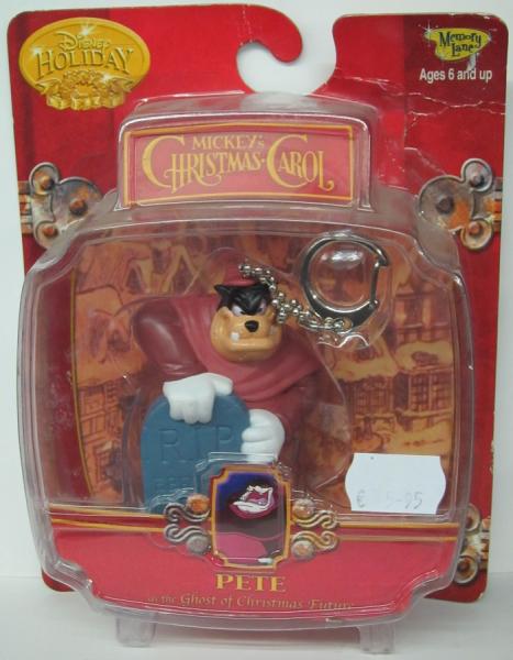Mickey's Christmas Carol keychains - Pete as Ghost of Christmas Future
