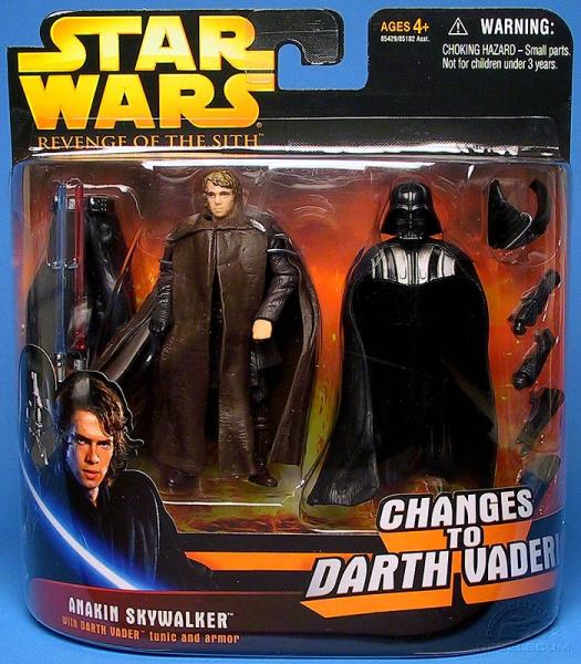SW ROTS - Anakin Skywalker (Changes to Darth Vader)