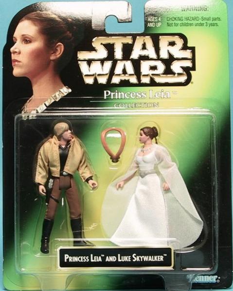 SW POTF2 Princess Leia Collection - Princess Leia & Luke Skywalker