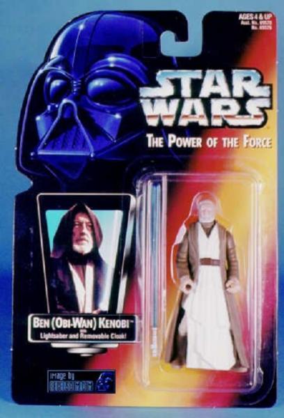 SW POTF2 - Ben (Obi-Wan) Kenobi (orange card, long saber)