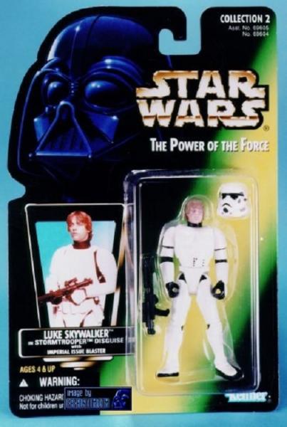 SW POTF2 - Luke Skywalker in Stormtrooper Disguise (green card)