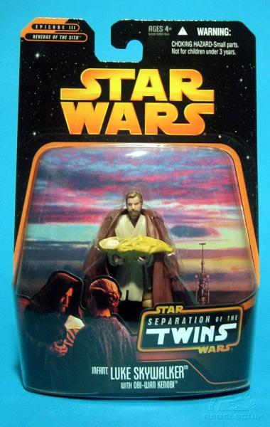 SW Separation of the Twins: Luke Skywalker with Obi-Wan Kenobi - précommande