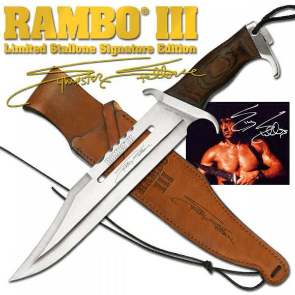 Rambo III John Rambo Individually Numbered Signature Edition