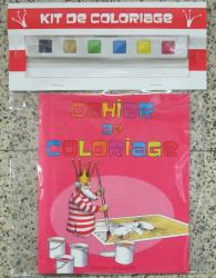 carte de voeux TURF 2011 : Kit de coloriage avec le Cahier de coloriage