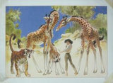 affiche FRANK Zoo - Les girafes