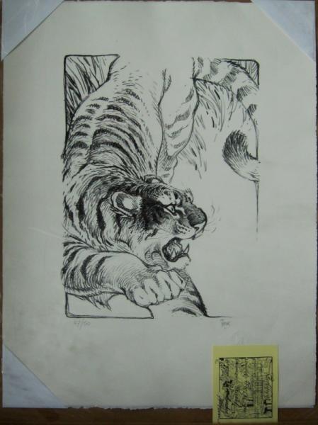 affiche FRANK Zoo - Le tigre