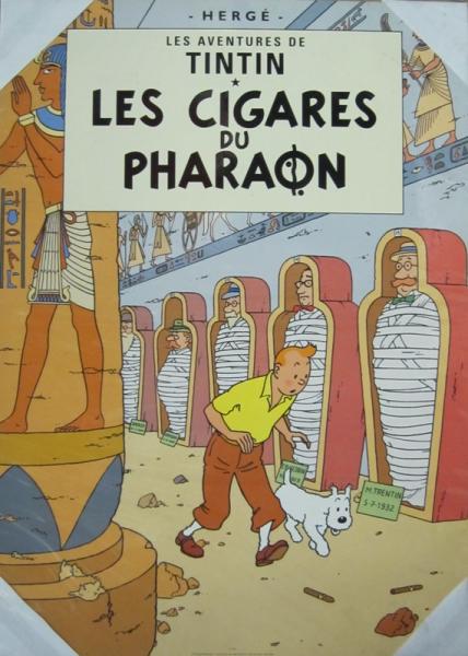 affiche Cigares du Pharaon
