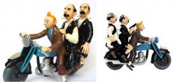 Tintin, Milou et les Dupond(t) à moto (46940)