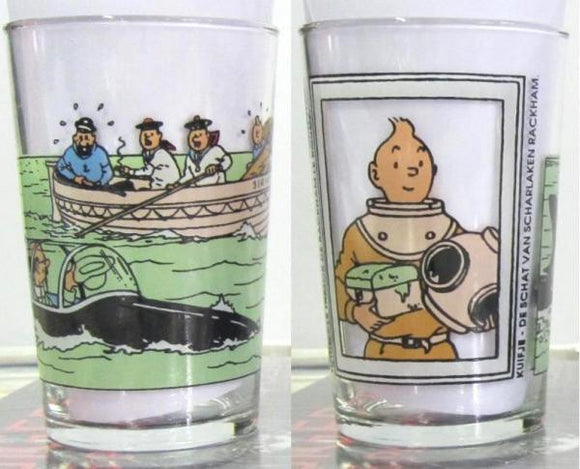 Verre à moutarde Tintin
