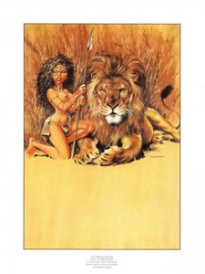 affiche DANY Les filles du Zodiaque - Lion