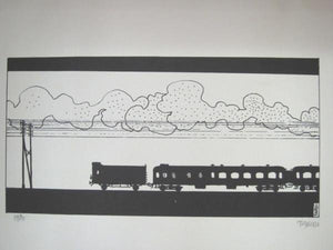 affiche Tardi "Train"