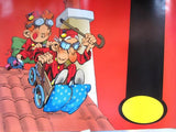affiche JANRY Le petit Spirou - Grand-Papy (bord légèrement abimé)