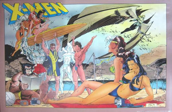 affiche PORTACIO X-Men Swimsuit