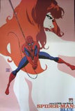 affiche SALE Spiderman Blue