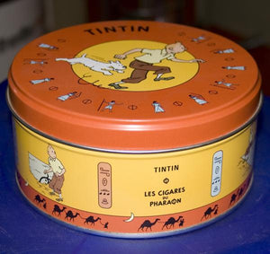 Boite de chocolats Tintin 'Les Cigares du Pharaon'