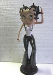 Betty Boop Seventies Black Glitter (ref: 4539FU1)