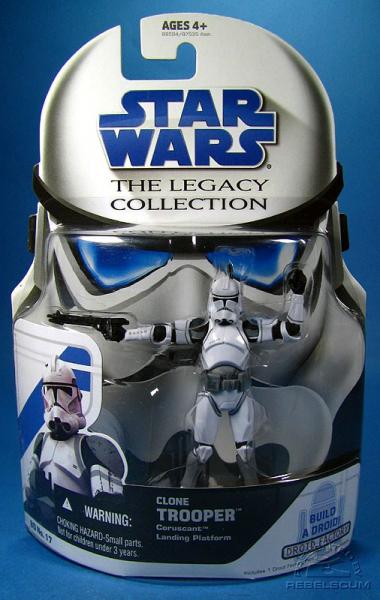 SW Legacy (2008) - BD17 Clone Trooper (Coruscant Landing Platform) - précommande