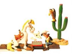 Partie d'échecs de Lucky Luke et Jolly Jumper (La) (5452)