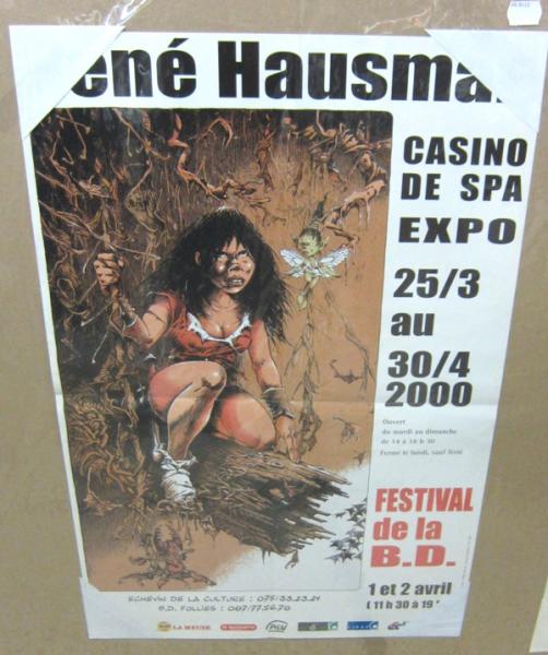 poster HAUSMAN festival BD Spa 2000