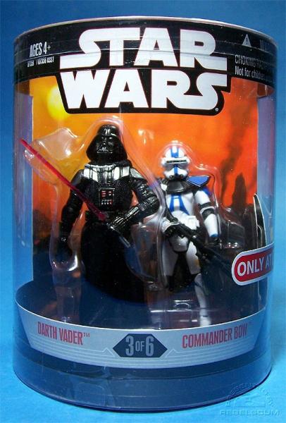 SW 30th - Order 66 (3 of 6)  Darth Vader and Commander Bow - précommande