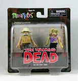 Walking Dead Minimates series 1 - Dale & Female Zombie