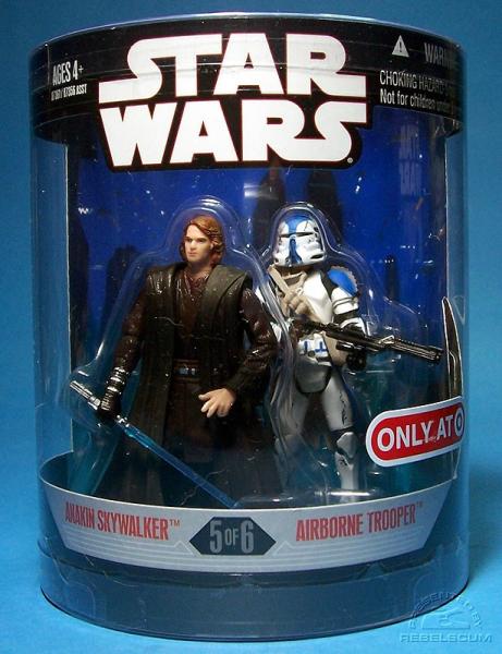 SW 30th - Order 66 (5 of 6)  Anakin Skywalker and Airborne Trooper - précommande