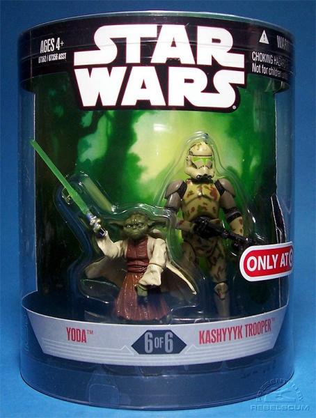 SW 30th - Order 66 (6 of 6)  Yoda and Kashyyyk Trooper - précommande