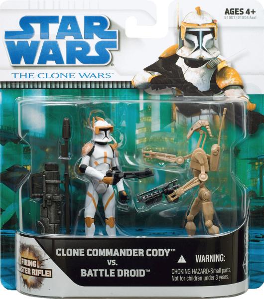 SW TCW droid-pack - Clone Commander Cody & Battle Droid - précommande