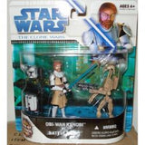 SW TCW droid-pack - Obi-Wan Kenobi & Battle Droid - précommande