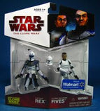 SW TCW Rookies - Captain Rex & Clone Trooper Fives - précommande