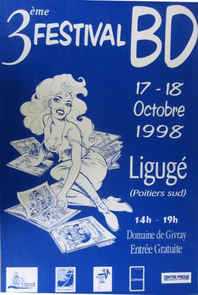 3ème festival BD Ligugé  1998
