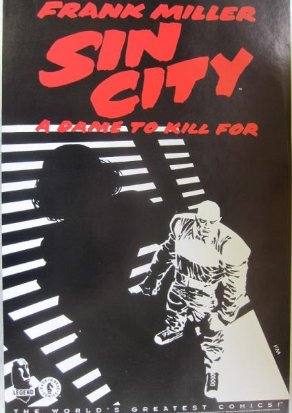 affiche MILLER Sin City - A Dame to Kill For