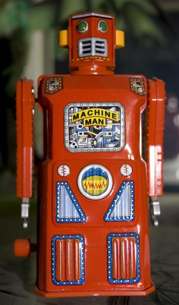 Robot métal 'Machine Man'