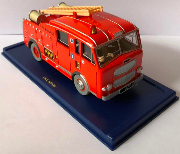 Voiture Tintin : Le camion de pompierde l'île noire ( ref 2118042 / ref 2 118 042)