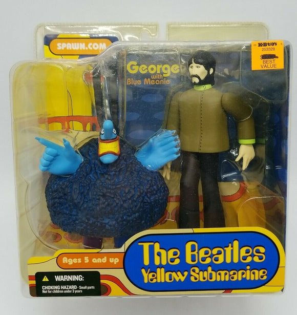 Beatles Yellow Submarine - George with Blue Meanie