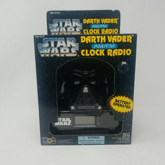 Star Wars Darth Vader AM/FM Clock Radio