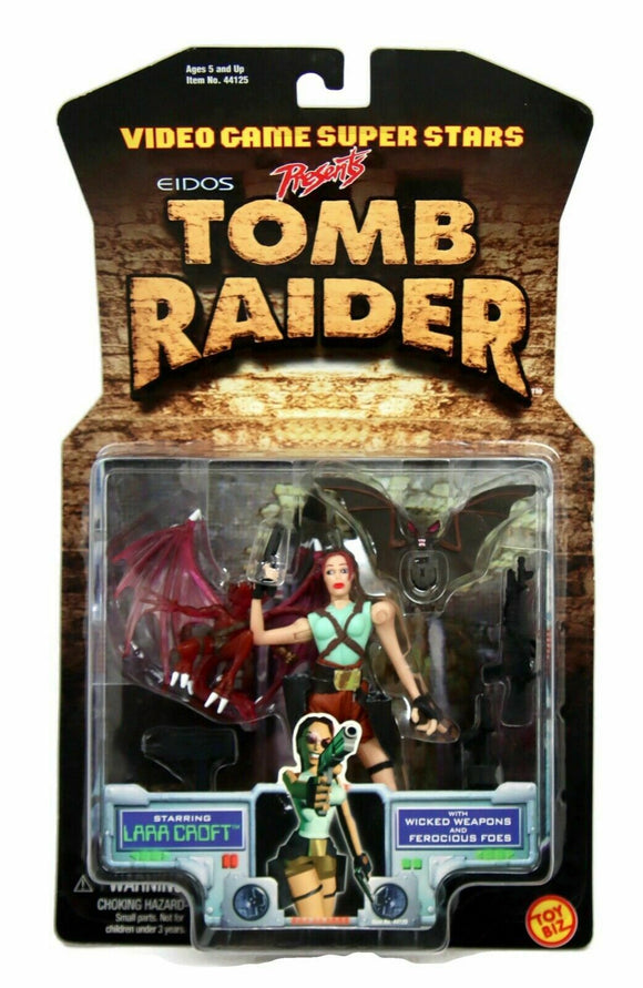 Tomb Raider Lara Croft video game superstars