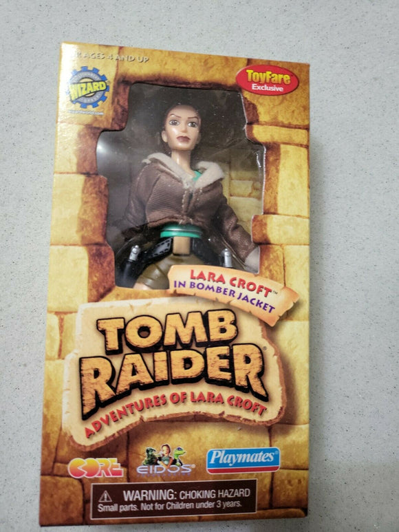 Tomb Raider Lara Croft in bomber jacket
